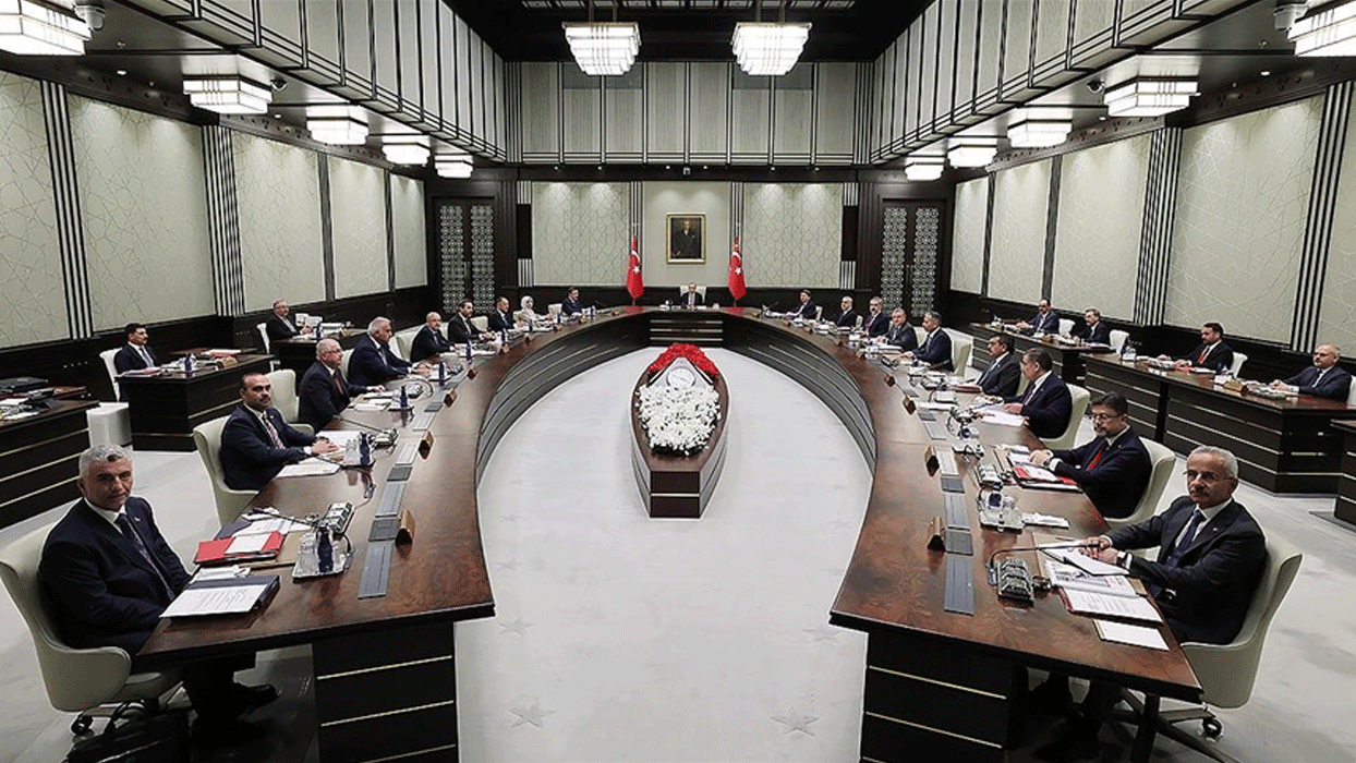 Cumhurbaşkanlığı Kabinesi, Cumhurbaşkanı Recep Tayyip Erdoğan başkanlığında Beştepe'de toplandı.