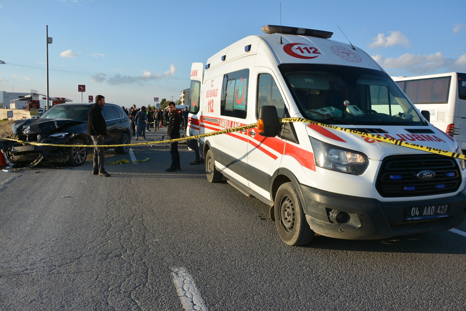 Ağrı'da feci kaza: 1 ölü ve 1 yaralı