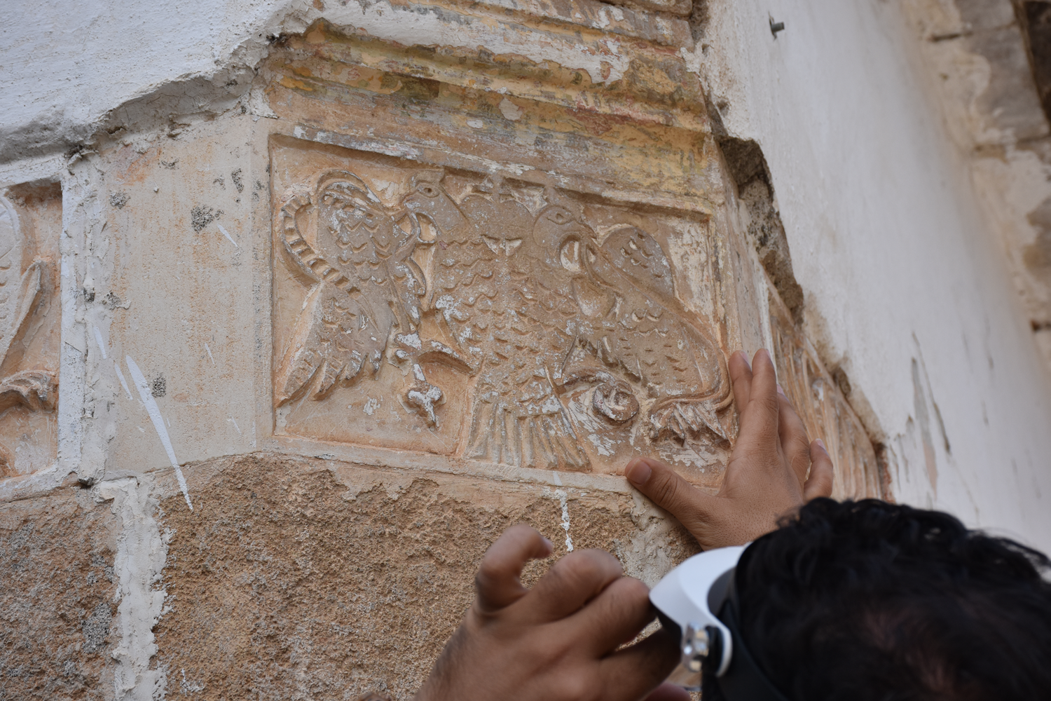 Antalya'da sıvanın altından Alaaddin Keykubat dönemine ait eserler ortaya çıktı
