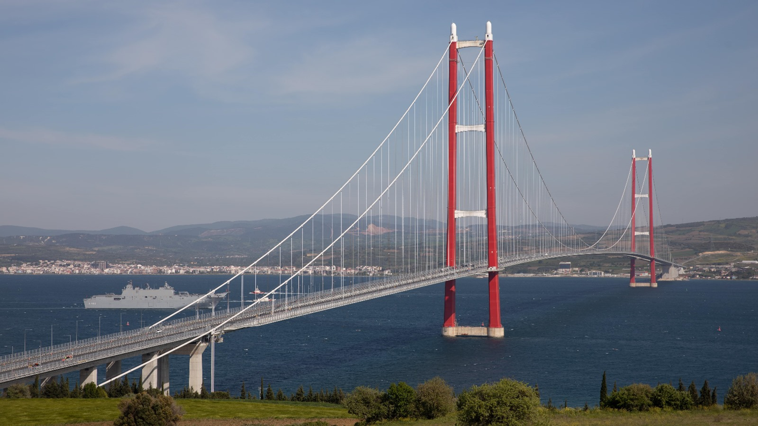 1915 Çanakkale Köprüsü'ne küresel düzeyde birincilik ödülü