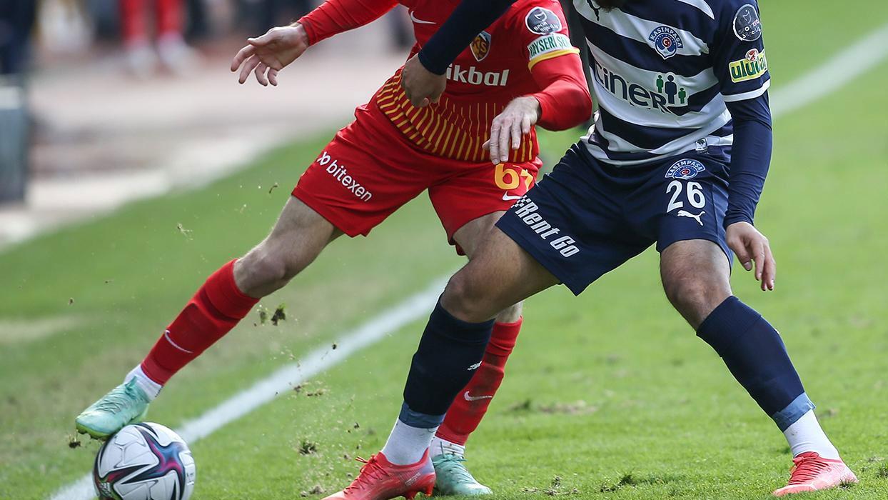 Kasımpaşa ile Kayserispor 27. randevuda