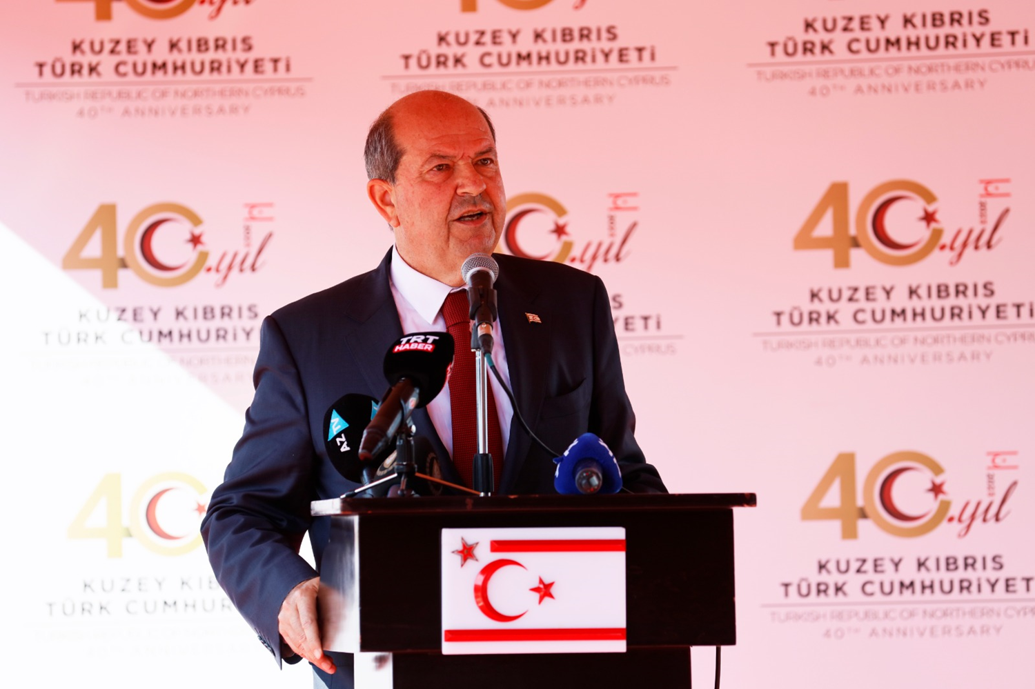 KKTC'nin kuruluşunun 40. yıl dönümü tören ve etkinliklerle kutlanıyor