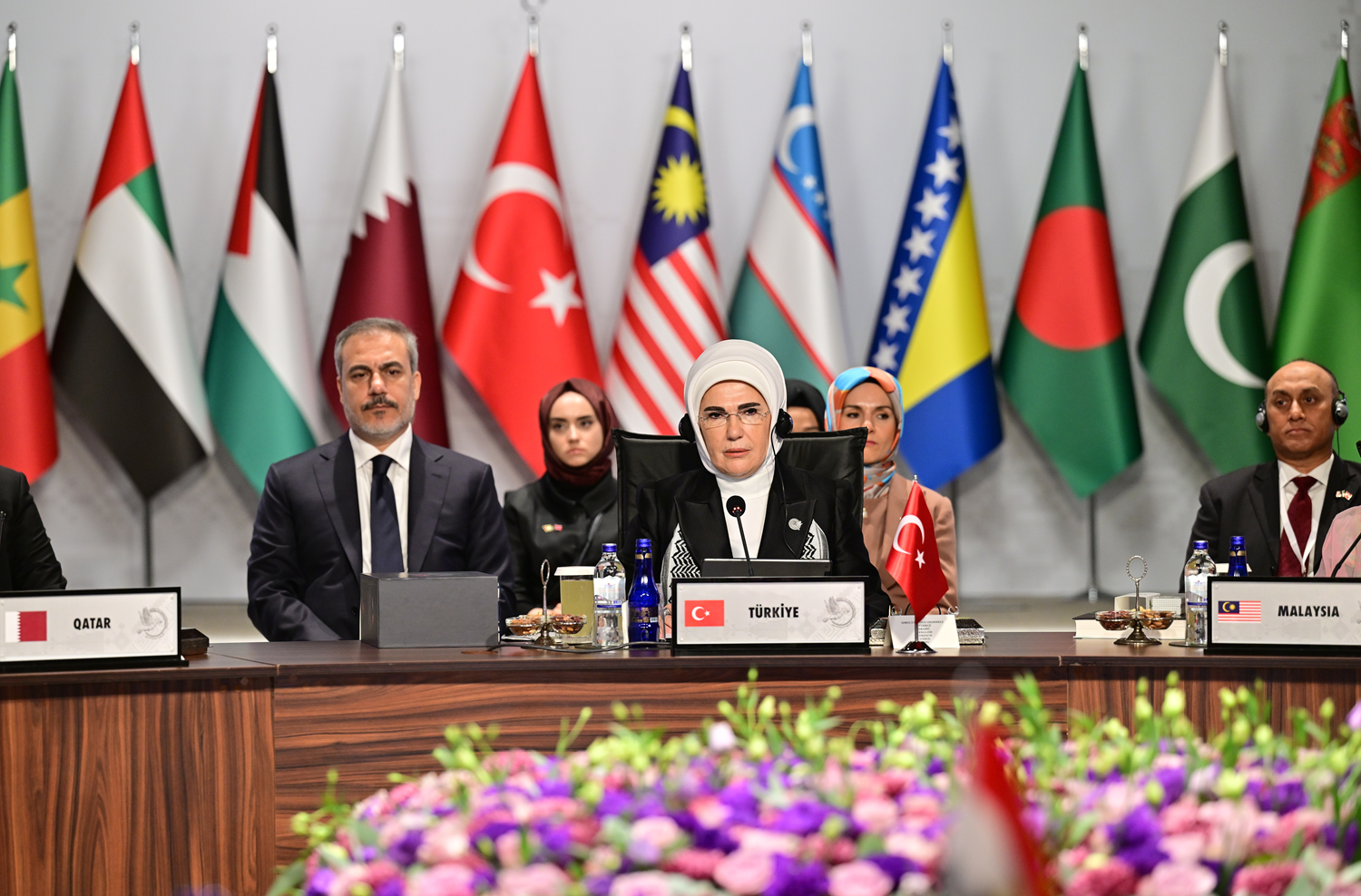 'Filistin İçin Tek Yürek' Zirvesi... Emine Erdoğan: Hiçbir ideoloji masumların canından değerli değildir