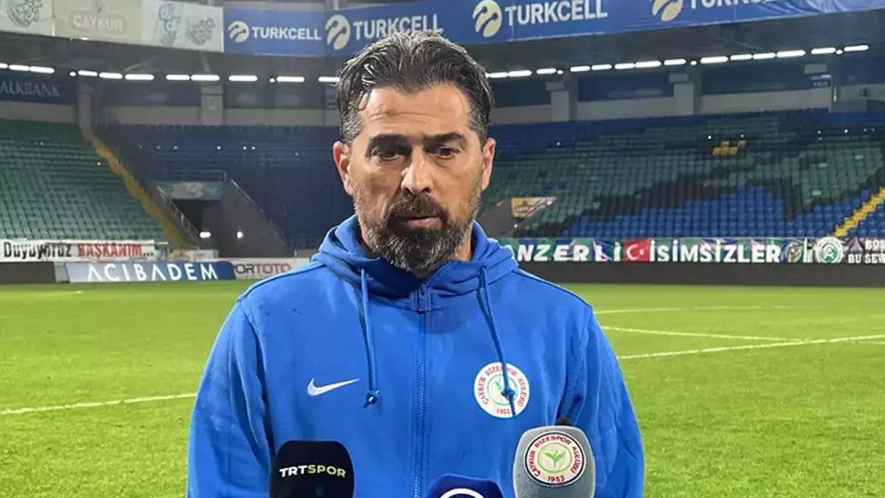 Rizespor Teknik Direktörü İlhan Palut'tan özeleştiri