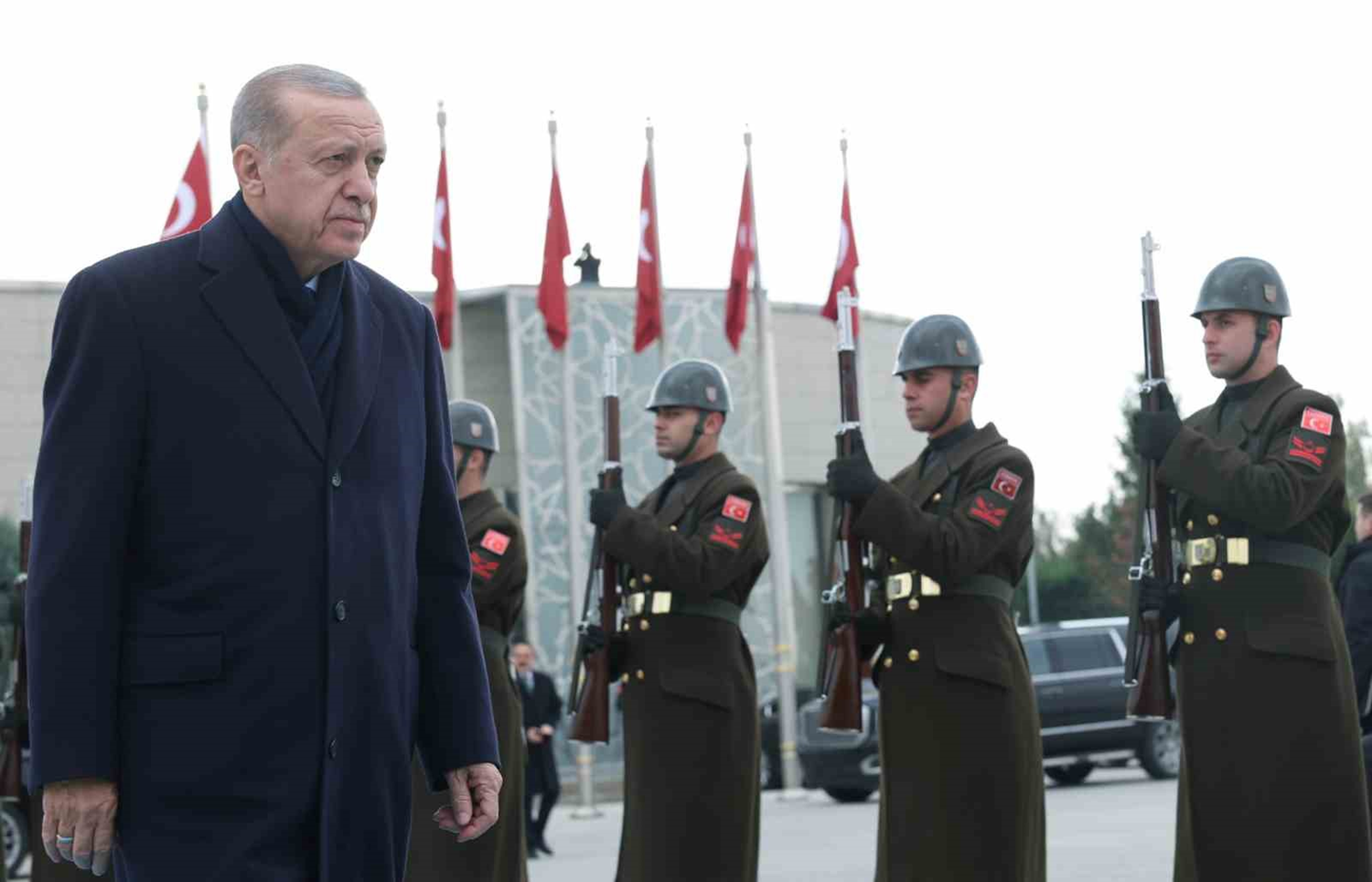 Cumhurbaşkanı Erdoğan, Cezayir'e gitti
