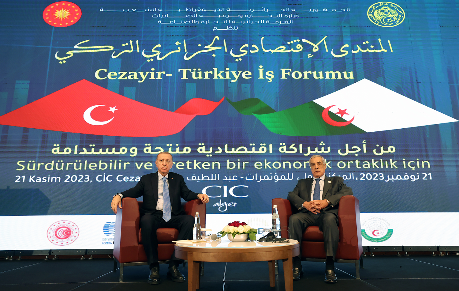 Cumhurbaşkanı Erdoğan, Cezayir'den 'işbirliği' mesajı verdi: "Hedef 10 milyar dolar"