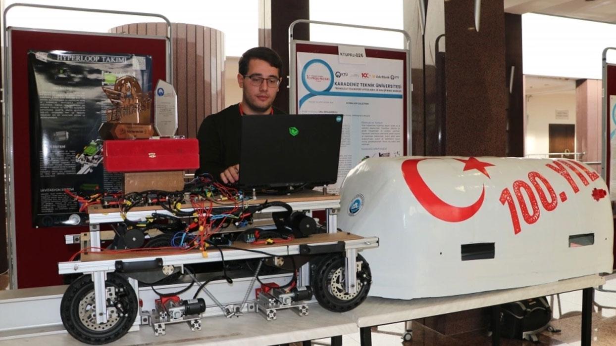TEKNOFEST'te ödül alan Hyperloop aracı karbon salınımını sıfırlayacak