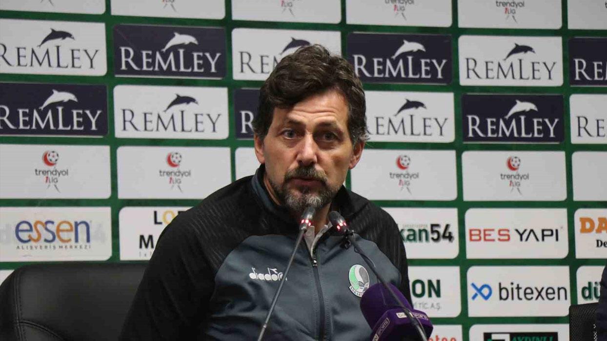 Sakaryaspor-Erzurumspor FK maçının ardından