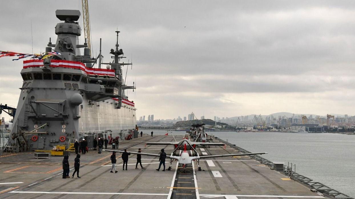 TCG Anadolu Kocaeli'ye geliyor
