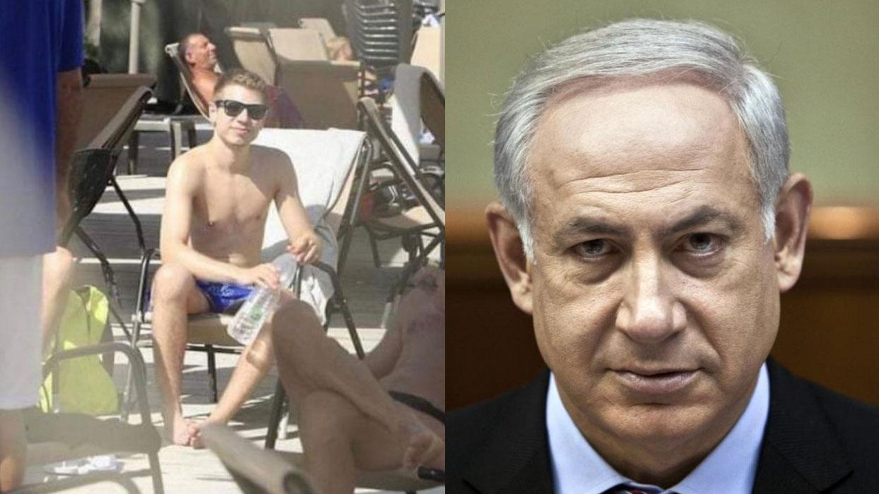 Babası etnik temizlik yapıyor, oğlu tatilde! Netanyahu'ya oğlu üzerinden tepki gösterdi