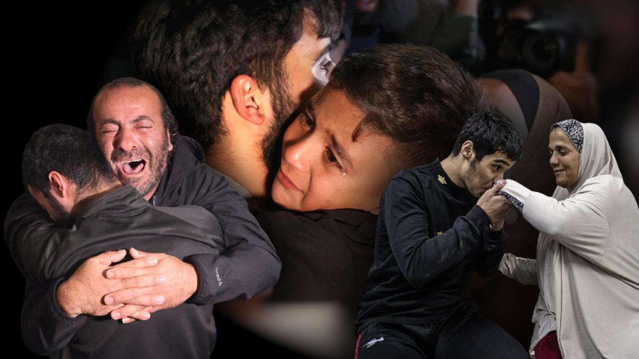 Ateşkeste 3. rehine değişimi: 14 İsrailli ile 3 yabancı teslim alındı