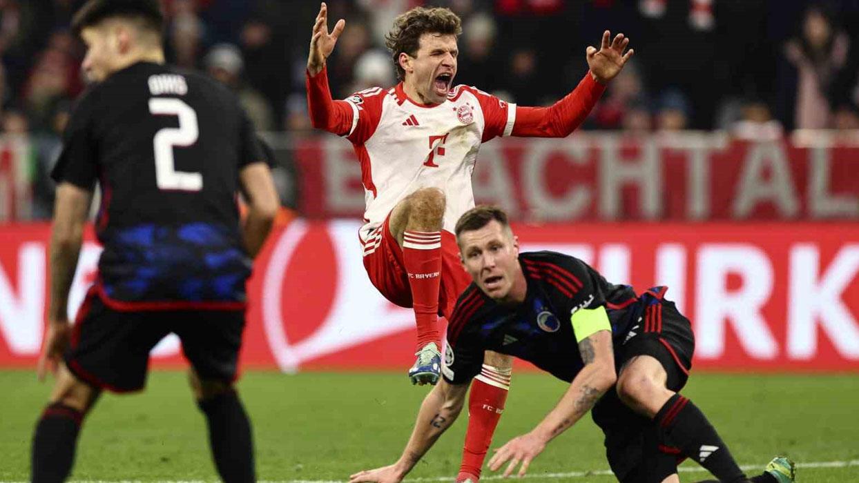 Bayern Münih, Kopenhag'la berabere kaldı