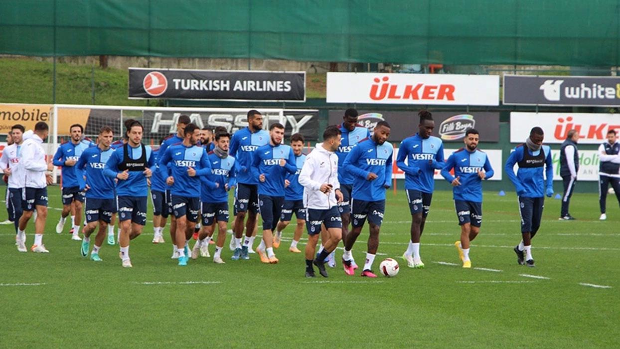 Trabzonspor, Kayserispor maçı hazırlıklarını sürdürdü