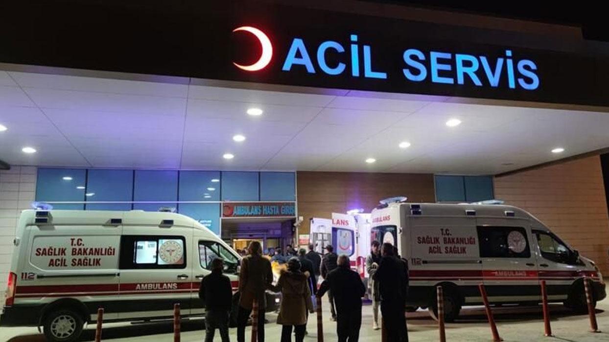 Samsun'da kavga sırasında 2 kişi bıçakla yaralandı