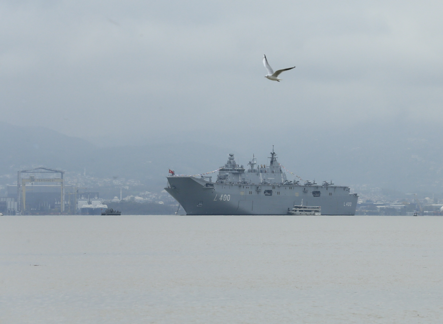 TCG Anadolu'ya yoğun ilgi