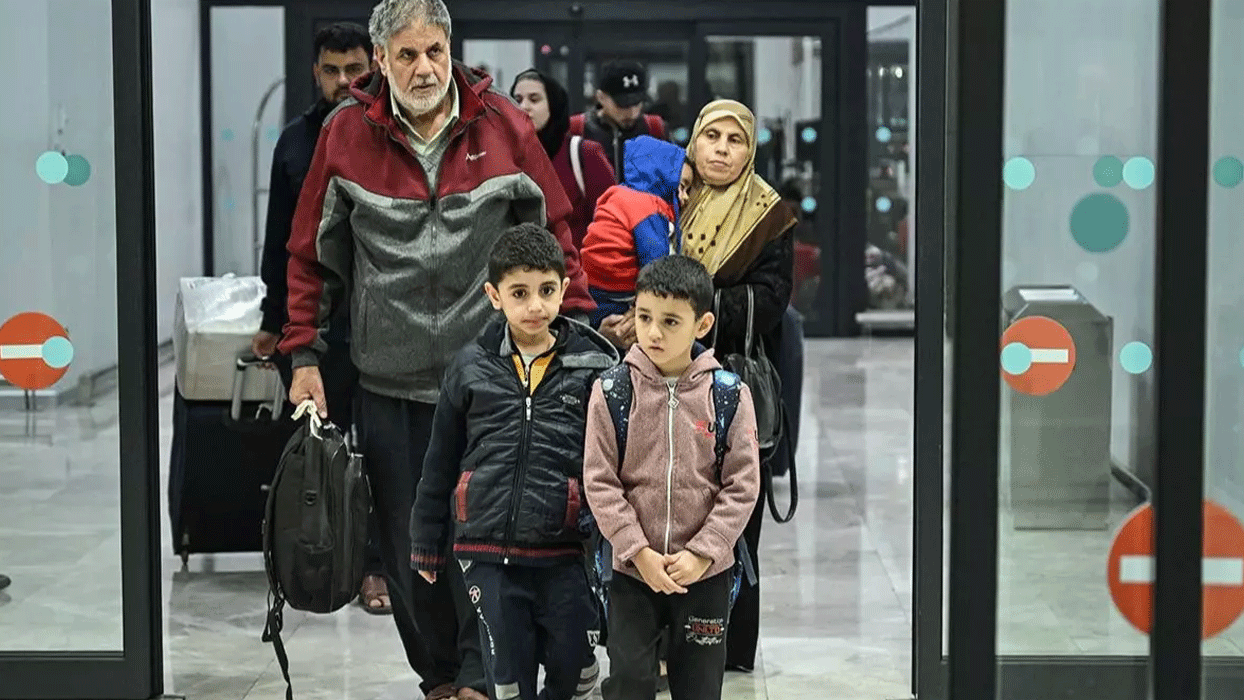 68 Türk vatandaşı dün gece Gazze'den Mısır'a geçiş yaptı