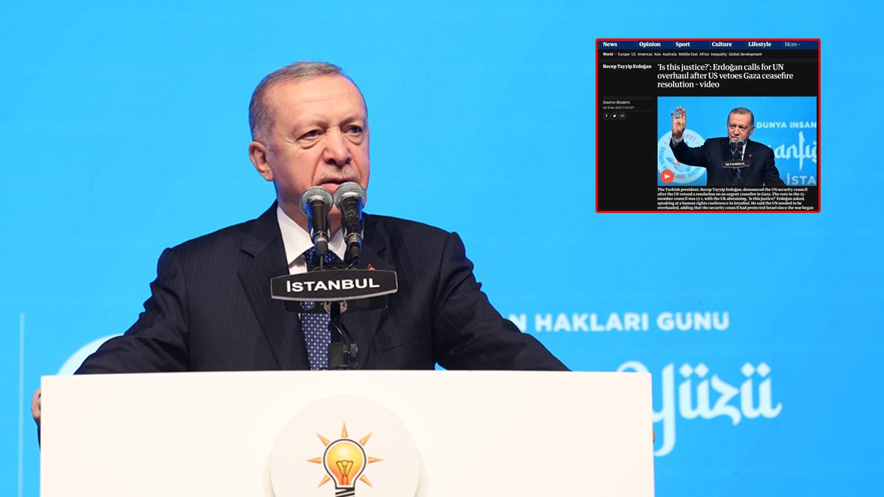 Başkan Erdoğan'ın ABD çıkışı dünya basınında: Adalet bu mu?