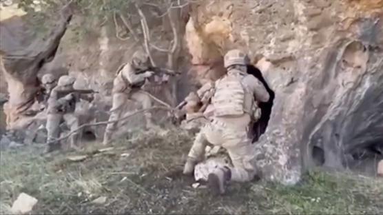Kışın saldırı hazırlığındaki PKK'lı teröristlere darbe!