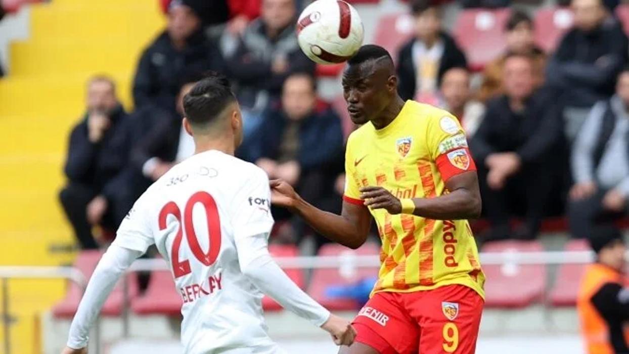Kayserispor doludizgin!