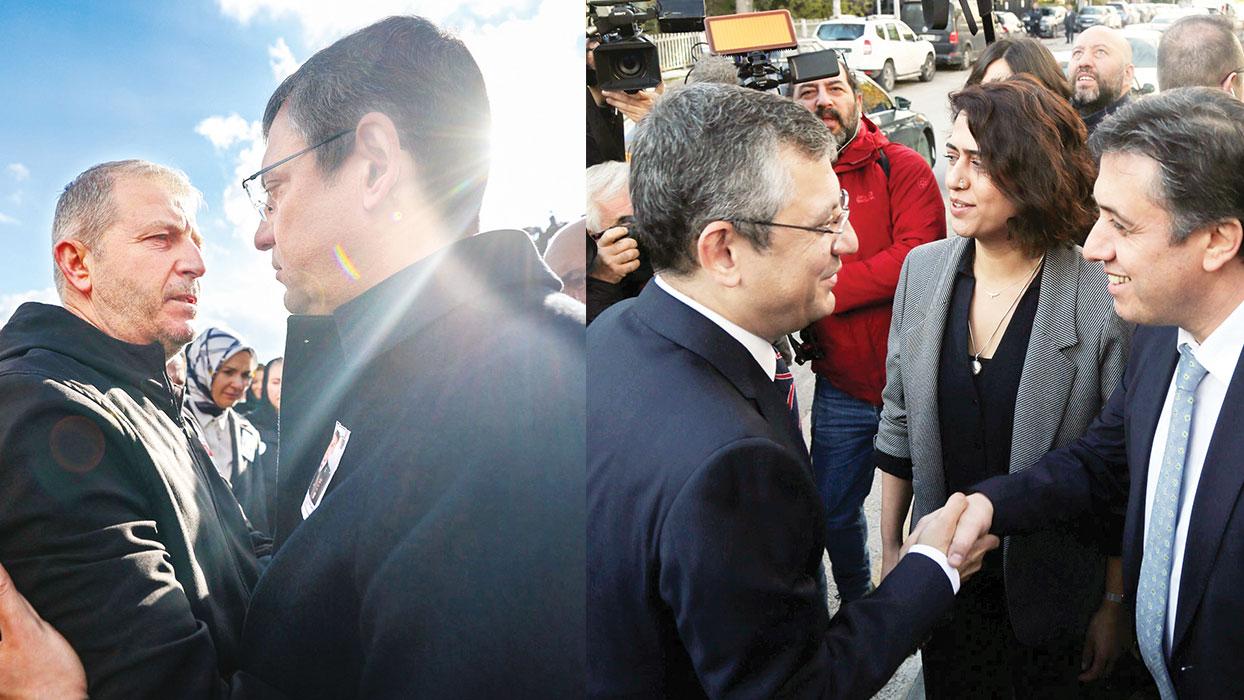 CHP'nin iki yüzü! Önce şehit törenine sonra HEDEP'in kapısına