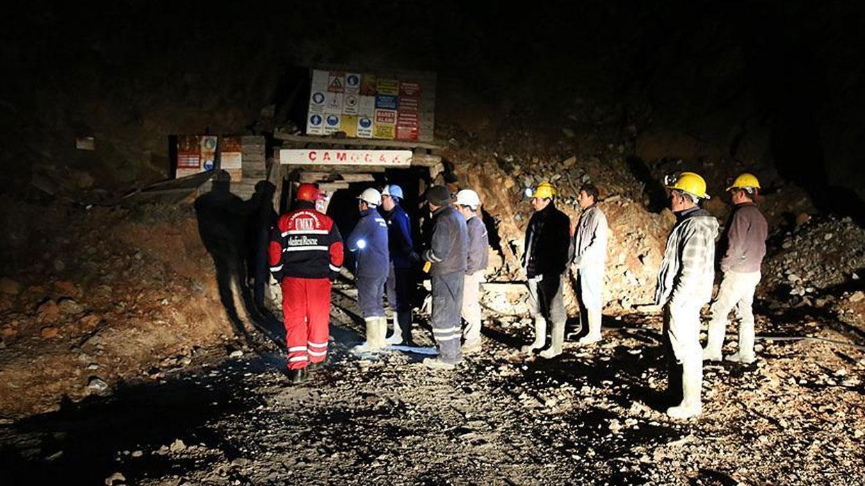 Maden ocağındaki göçükte 2 kişi hayatını kaybetti