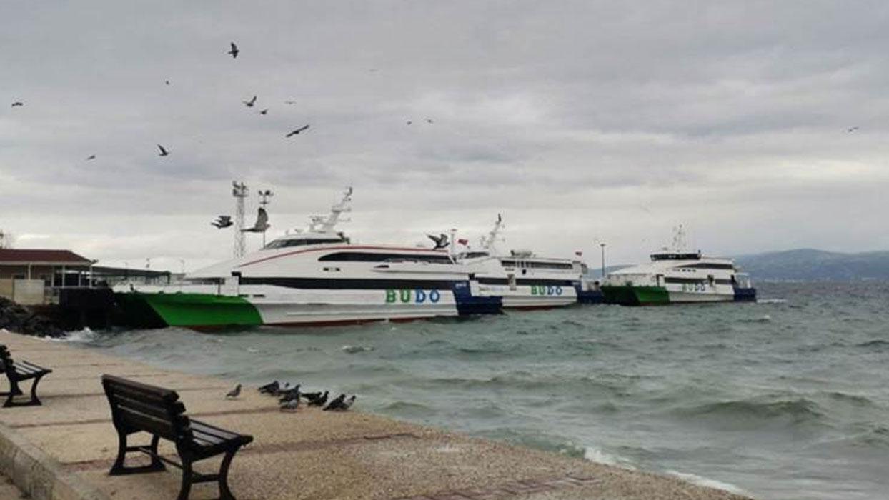 Bursa Deniz Otobüslerinin 12 seferi iptal edildi
