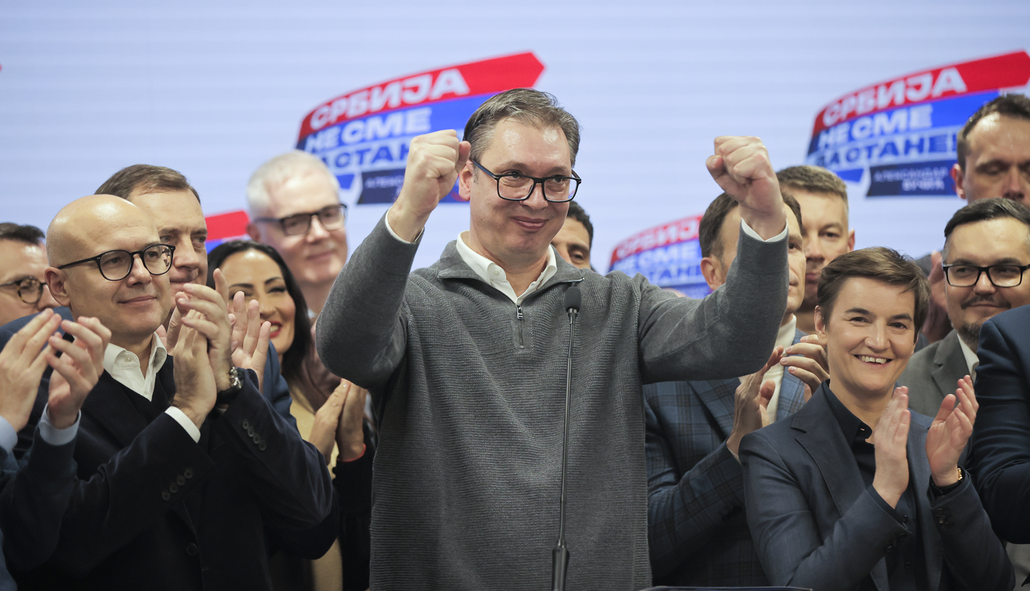 Sırbistan'da iktidar partisi zaferini ilan etti: Açık farkla kazandık