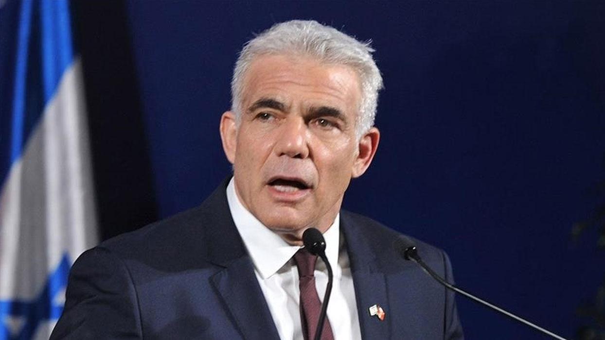 İsrailli muhalefet lideri Lapid'den iki devletli çözümün hala mümkün olduğu mesajı