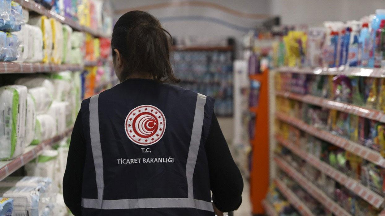 Ticaret Bakanlığından marketlerde eş zamanlı "fiyat ve etiket" denetimi