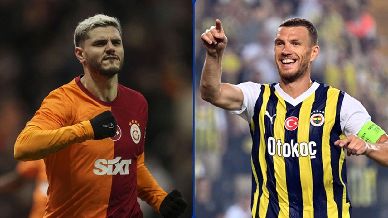 Derbide gözler iki golcüde! Edin Dzeko ve Mauro Icardi resitali