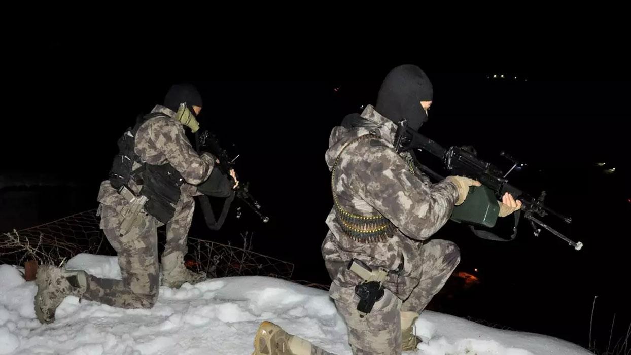 "Hudut kartalları" yeni yıla elleri tetikte gözleri sınır hattında girdi