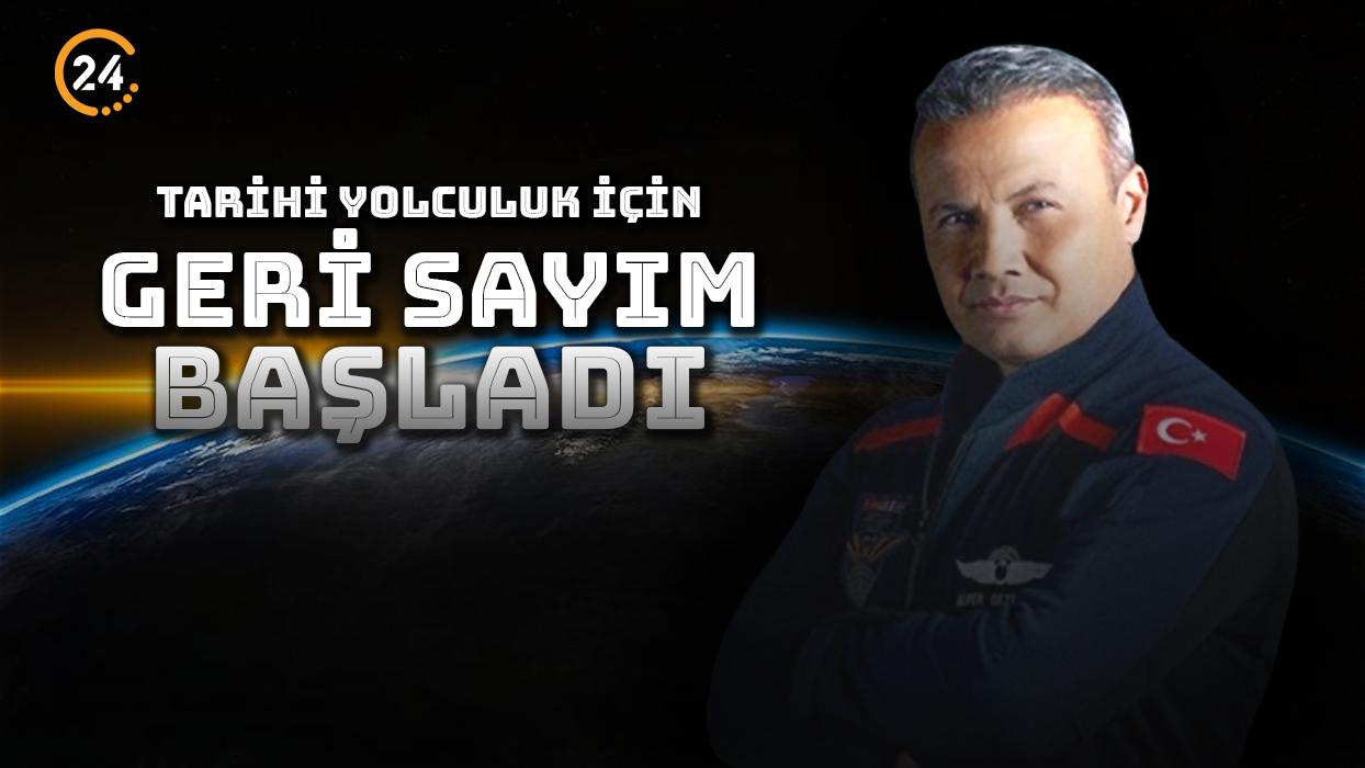 Türkiye'nin ilk uzay yolcusu 24 TV'ye konuştu