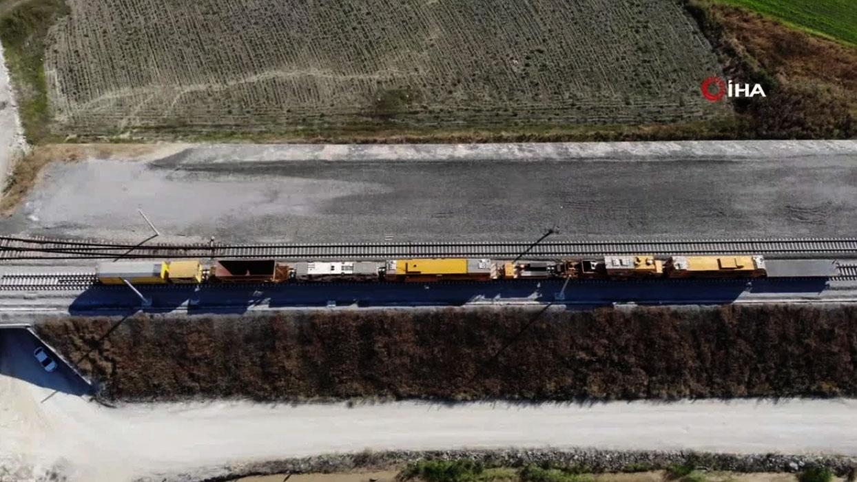 Türkiye'yi Avrupa'ya bağlayacak hızlı tren çalışmalarında Edirne kısmı haziranda bitiyor
