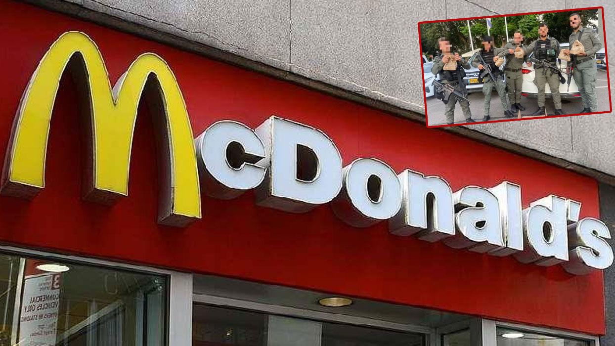 İşgalci İsrail askerlerine ücretsiz yemek veriyorlardı! McDonald'sa boykot etkisi