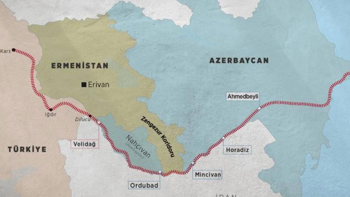Türkiye'ye Zengezur piyangosu! Çin ve Rusya sürprizi Nahçıvanlı akademisyene göre Zengezur Koridoru'nun açılmasıyla Nahçıvan lojistik merkeze dönüşecek