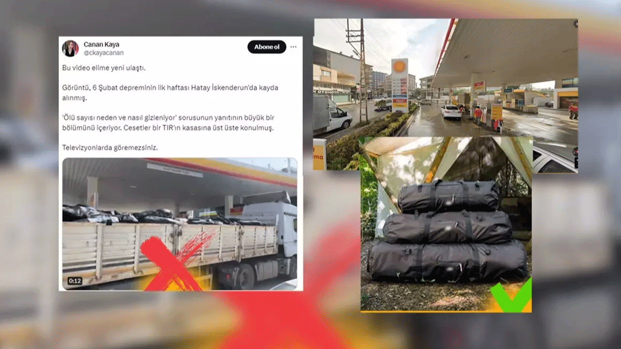 ''Depremden sonra cesetler torbalarla taşındı'' iddiasına yalanlama