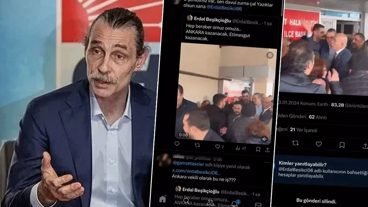 Tepki yağıyor: Yazıklar olsun... Erdal Beşikçioğlu, CHP zihniyetini bir kez daha gözler önüne serdi