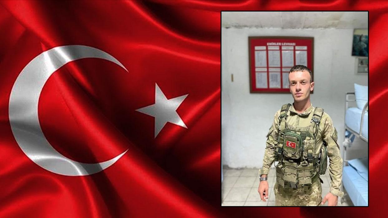 Şehit İstihkam Sözleşmeli Er Muhammed Tunahan Evcin'in ailesine şehadet haberi verildi
