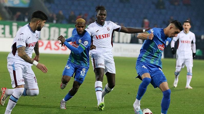 Çaykur Rizespor sahasında, Trabzonspor'u 1-0 yendi