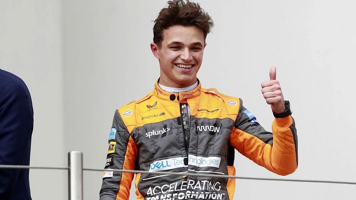 Lando Norris McLaren'de devam edecek
