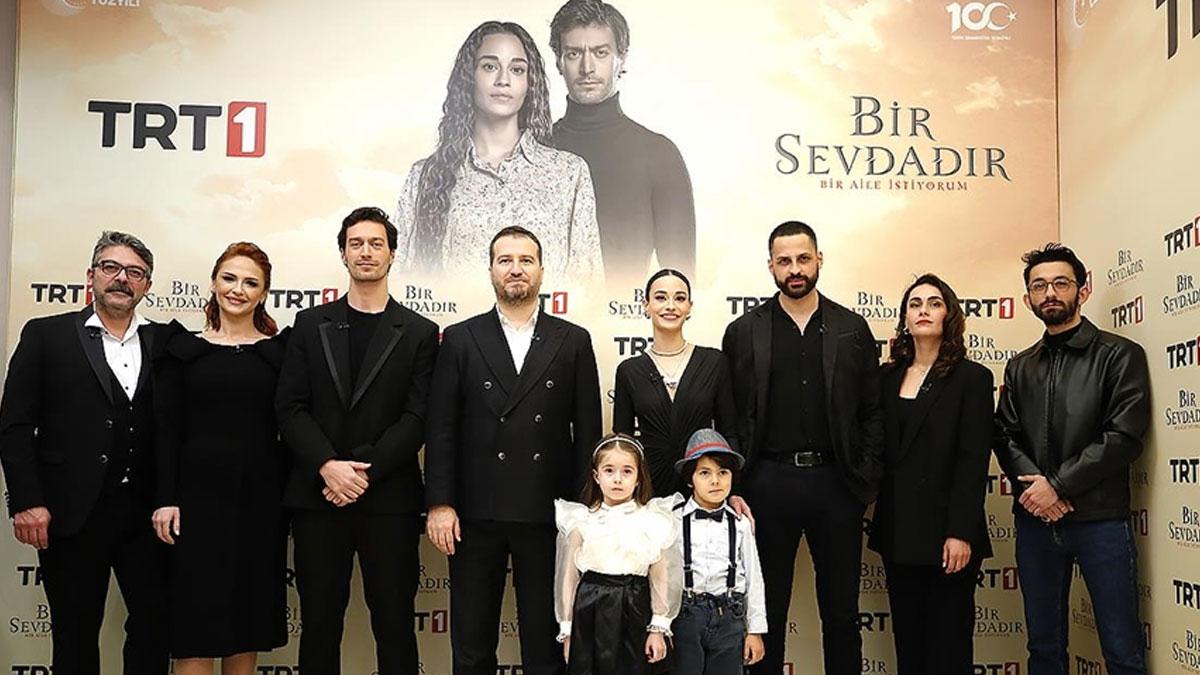 TRT'nin yeni dizisi Bir Sevdadır'ın galası yapıldı