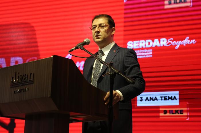 Cumhur İttifakı'nın Mersin Büyükşehir Belediye Başkan adayı Soydan 3 ana  tema ve 9 ilkesini duyurdu