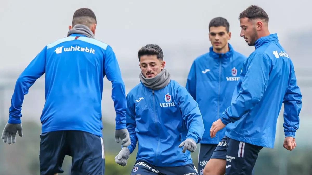 Trabzonspor, Gençlerbirliği maçı hazırlıklarına başladı