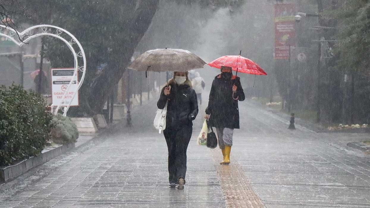 Mersin için kuvvetli yağış uyarısı