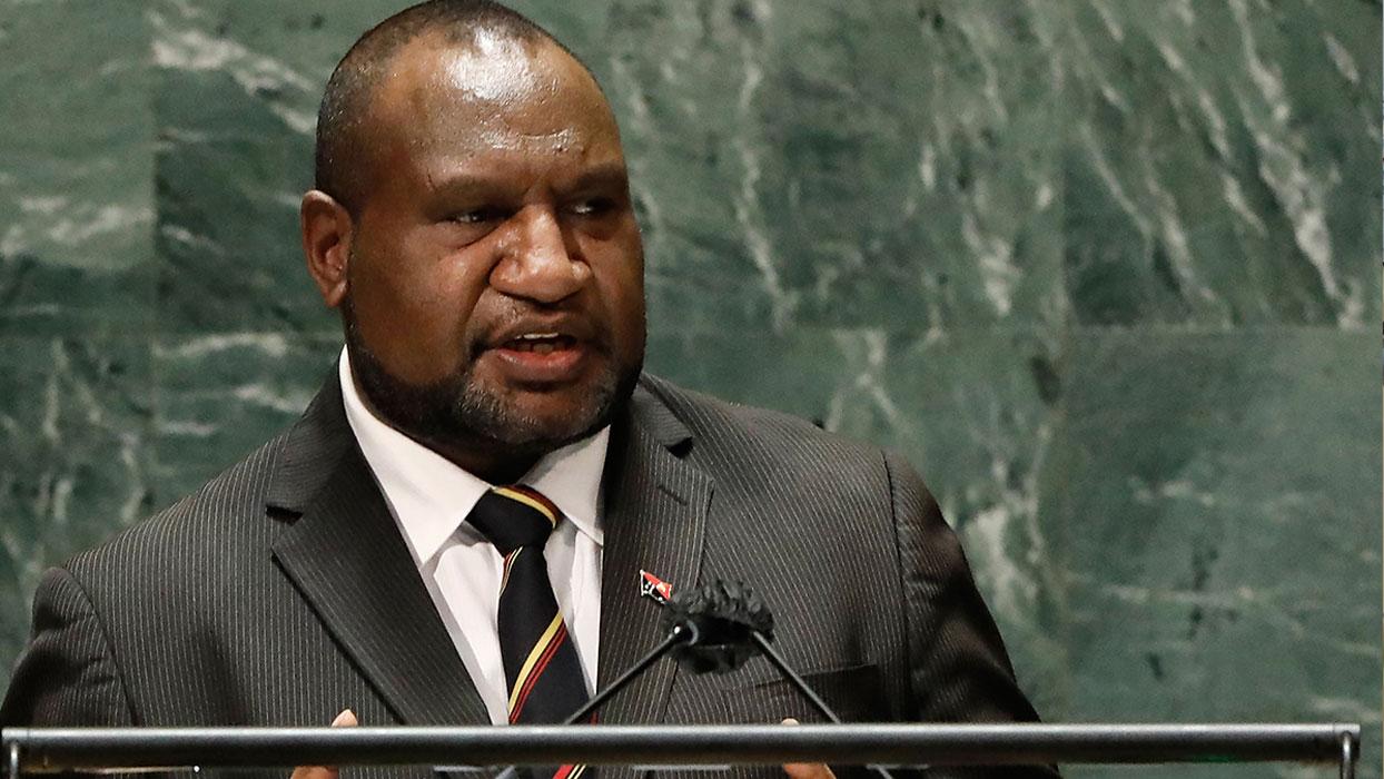 Papua Yeni Gine Başbakanı James Marape tarihe geçti