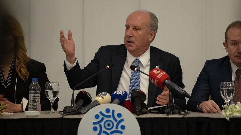 Ankara adayını açıkladı İstanbul için 'sürprizi bekleyin' dedi! Muharrem  İnce'den çarpıcı sözler