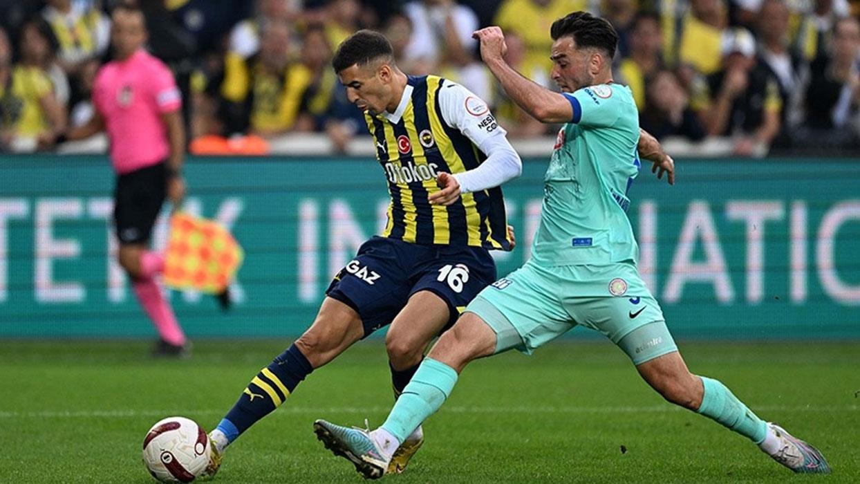 Fenerbahçe ile Çaykur Rizespor ligde 44. randevuda