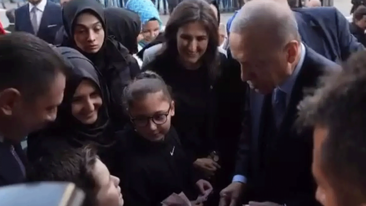 Çocuklardan Başkan Erdoğan'a ''Başaracağız!'' sözü