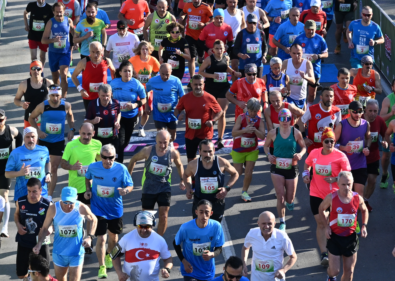 44. Uluslararası Trabzon Yarı Maratonu koşuldu