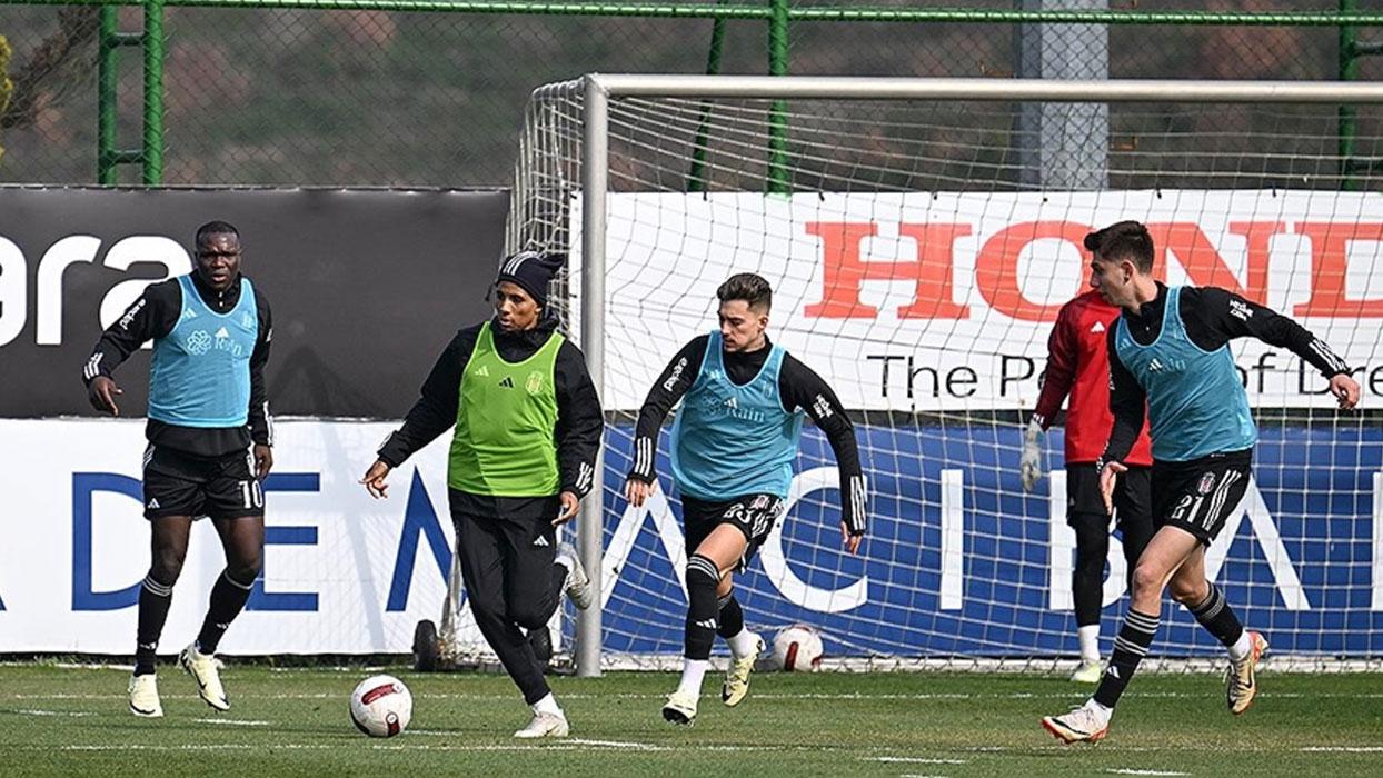 Beşiktaş'ta gözler kupaya çevrildi
